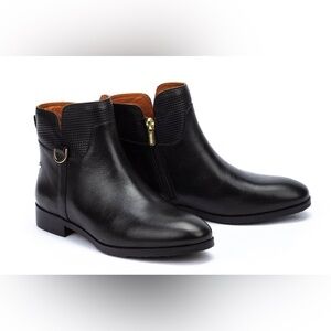 New Pikolinos ROYAL Women’s medium heel ankle boots in Black Size 38/7.5 US